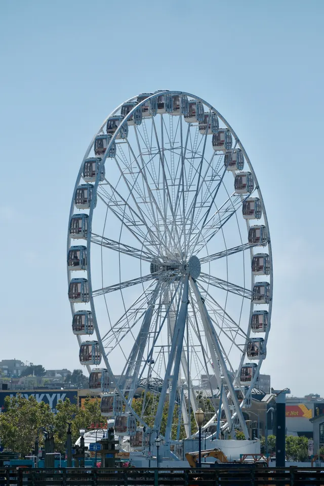 San Francisco: Ferris wheel by the bay