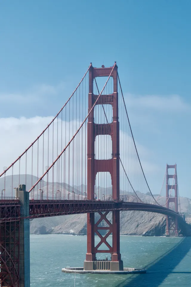 San Francisco: Golden Gate geometry