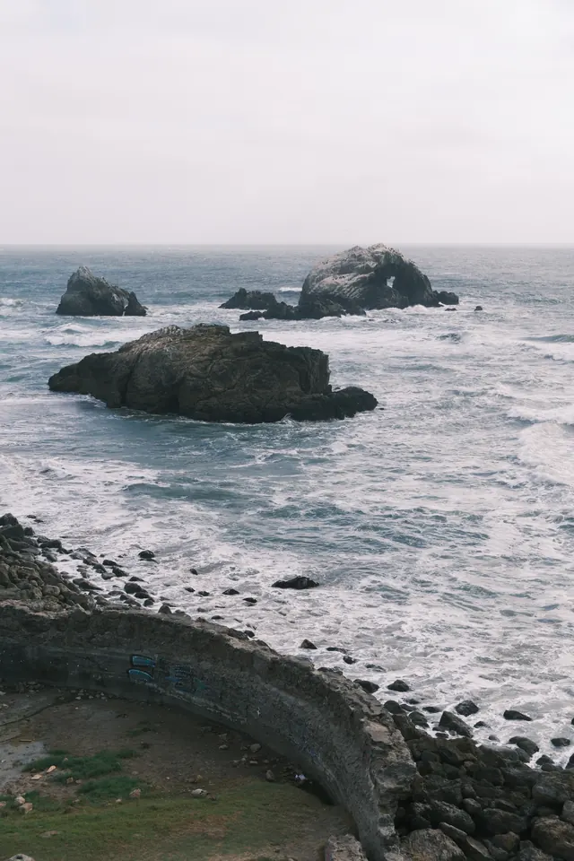 San Francisco: Along the rocky coast